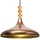 Bamyum Champion 1-flg. Ø35 cm rund Holz braun