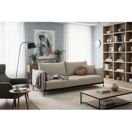 Innovation Living Schlafsofa Polyester 3-Sitzer Beige