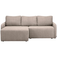 Carryhome Ecksofa Taupe, - 217x146 cm,