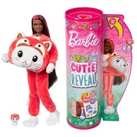 Barbie Cutie Reveal Costume Kitty Red Panda asst.