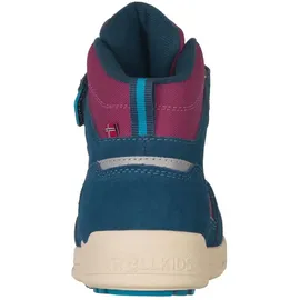 TROLLKIDS Gryllefjord Mid Cut Blau/Rosa 37