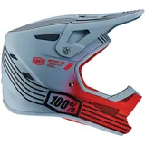 100% 100percent tatus Downhillhelm Grau S
