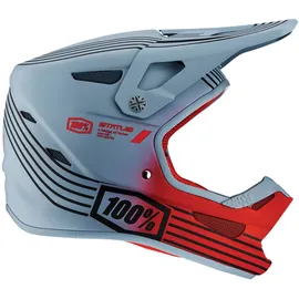 100% 100percent tatus Downhillhelm Grau S