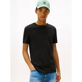 Tommy Hilfiger T-Shirt TOMMY JEANS "TJM EXTRA SLIM 3 PACK", Herren, Gr. XXL, schwarz (schwarz, schwarz night navy, ecru), Single Jersey, Obermaterial: 100% Baumwolle, slim fit normal, Rundhals, eingesetzt abgesteppte Kante, Shirts T-Shirt, Mit Rundhalsausschnitt
