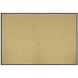 Karat Sisal-Teppich Amazonas Natur Bordüre: Graphit