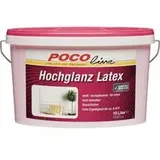 POCOline Latexfarbe weiß ca. 10 l - weiß