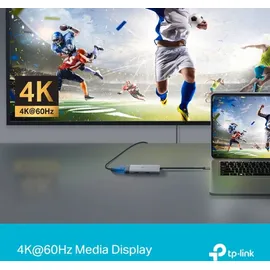 TP-Link UH5020C USB C Hub PD100W, 4K HDMI, 1×USB-C 3.0, 2×USB-A 3.0, Plug & Play, Kompatibel mit Mac OS, Windows, Linux, iPadOS, iOS, Android, ChromeOS, Nintendo