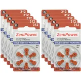 ZeniPower Quecksilberfrei Hörgerätebatterie Größe: 312