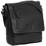 Mustang San Marino Umhängetasche Leder Black