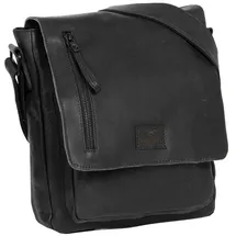 Mustang San Marino Umhängetasche Leder Black