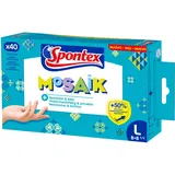 Spontex Einmalhandschuhe Mosaik 40er Pack Gr. 8