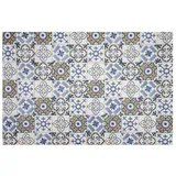 Friedola Küchenläufer VINTAGE | Blau-Beige - 40x65 cm