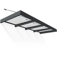 CANOPIA Sophia XL 4000 140 x 379 cm anthrazit/klar