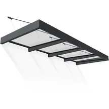 CANOPIA Sophia XL 4000 140 x 379 cm anthrazit/klar