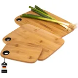 bremermann Schneidebrett-Set Holz 3 St. onesize Braun