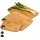 bremermann Schneidebrett-Set Holz 3 St. onesize Braun
