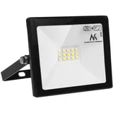 Maclean Brackets Maclean MCE510 NW LED Flutlicht Strahler Fluter IP65 Wasserdicht Scheinwerfer Außenbeleuchtung Licht Slim 800lm (Neutralweiß 4000K, 10W)