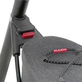 KLICKfix Contour Satteltasche 4 l grau