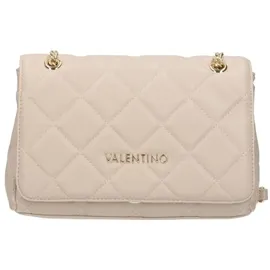 Valentino Ocarina Umhängetasche Kunstleder Beige/Weiß