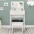 ML DESIGN modern living ML-Design Schminktisch mit Hocker, Frisiertisch mit Spiegel, 60 x 40 x 122 cm, Weiß, modern, Kosmetiktisch, Frisierkommode, Schminkkommode, Make-up Tisch, Klappspiegel, Schminktischset