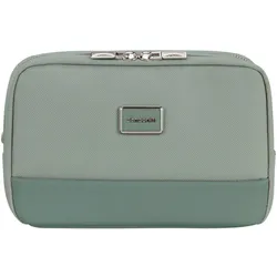 Kulturbeutel SAMSONITE "IMAGE Toilet Kit", Gr. B/H/T: 22cm x 14cm x 9cm, grün (thyme), Nylon, Polyurethan, Taschen, Kulturtasche Wash Bag Nassfach