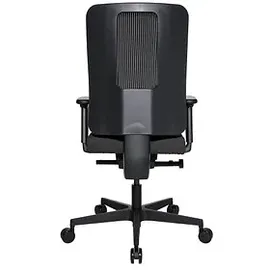 TOPSTAR Sitness Open X Deluxe Netz mit Schiebesitz mit Armlehnen anthrazit/schwarz