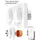 Luminea Home Control Lichtschalter WLAN-Unterputz-Dimmer 2er-Set