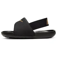 Nike Kawa Badelatschen Baby 003 - black/metallic gold 19.5