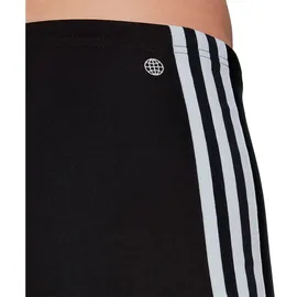 adidas Classic 3-Streifen Boxer-Badehose Black / White S