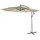 Mendler Acerra Ø 300 cm creme ohne Ständer
