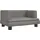 vidaXL Kindersofa grau 60 x 40 x 30 cm Kiefer Kunstleder