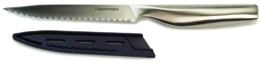 TUPPERWARE Messer Mastro Phii Serie Universalmesser mit Wellenschliff Universal Chef