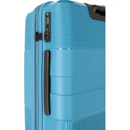 Travelite Waal 4-Rollen Cabin 65 cm / 65 l türkis/blau