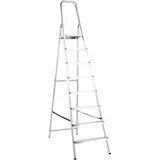 Alpfa Haushaltsleiter Trittleiter 8 Stufen