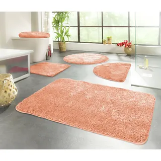 Badematte »Chaozhou«, Höhe 20 mm, rutschhemmend beschichtet, fußbodenheizungsgeeignet, Badteppich, Uni Farben, weich, als rechteckig, rund & Set erhältlich