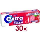 Extra® PROFESSIONAL FRESH ERDBEERE Kaugummis 30 Pack à 10 Stück