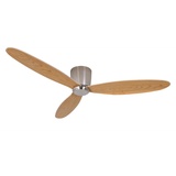 Lucci Air Airfusion Radar DC 132 cm Deckenventilator chrom/teak inkl. Fernbedienung