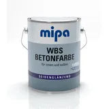 Mipa WBS Betonfarbe - Fussbodenanstrich, seidenglänzend/ 2,5L,kieselgrau