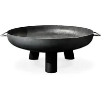 souk one Feuerschale 80 cm mit runden Füßen Kreta