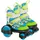Hudora Rollschuh My First Quad LED Gr. 30-33, Rollschuhe, - grün/blau, mit LED-Beleuchtung