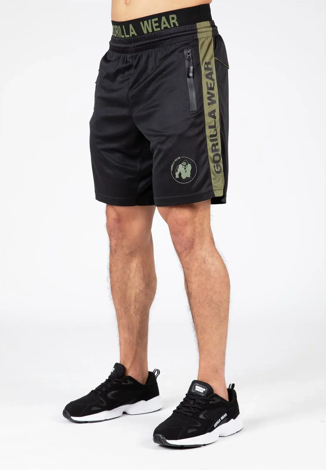 Atlanta Shorts - Schwarz/Grün - L/XL