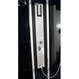 sanotechnik handelsgesellschaft m.b.h. Trend 1 Komplettdusche mit Schiebetür 90 x 215 cm schwarz Sicherheitsglas