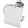 Lenz Toilettenpapierhalter HYGGE, VIDA silberfarben