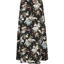 URBAN CLASSICS Viscose Kurzer Rock Black Mixed L