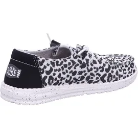 HEYDUDE Wendy Leopard Damen Schwarz 40