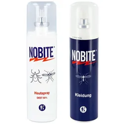 Nobite Hautspray+Nobite Kleidung Spray