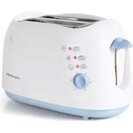 Orbegozo TO 3010 - Toaster für zwei Scheiben, Auftaufunktion, Schnellstopp, isoliertes Gehäuse, sechs Stufen, LED-Anzeigen, 750 W