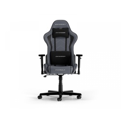 DXRacer FORMULA L Grau & Schwarz PVC Leder