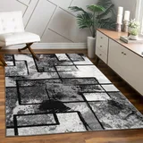 Paco Home Mondial 101 Kurzflorteppich 240 x 340 cm grau