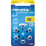 Hörgerätebatterie Renata Za10 Zink Luft 1 4 Volt 2 Kilogramm